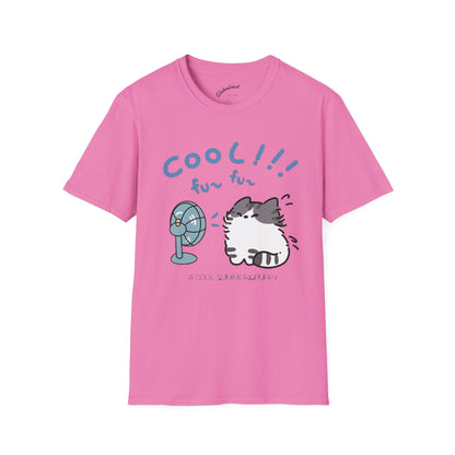 Cartoon Cool Cat Unisex T-Shirt
