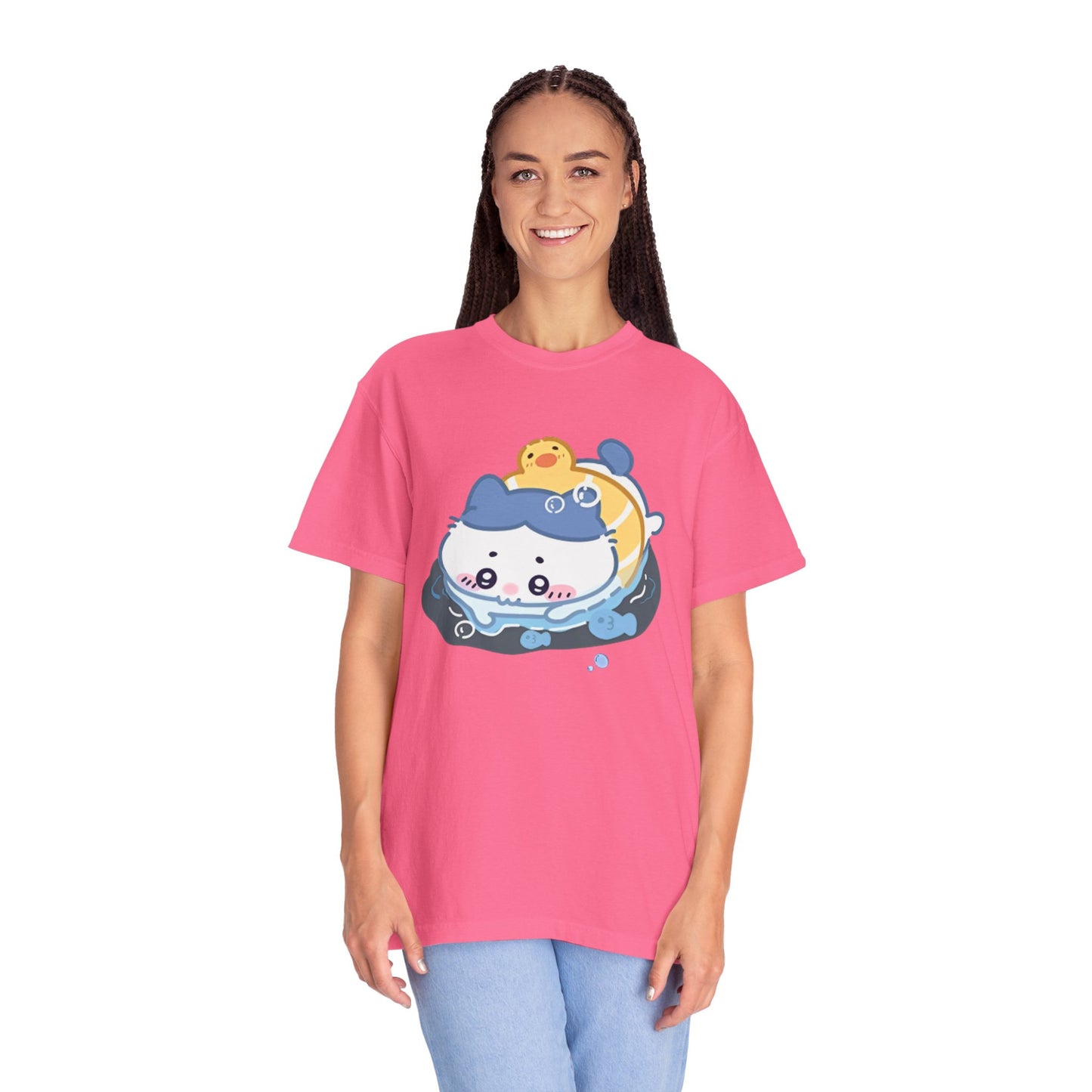 Cartoon Cute Meow Unisex T-Shirt