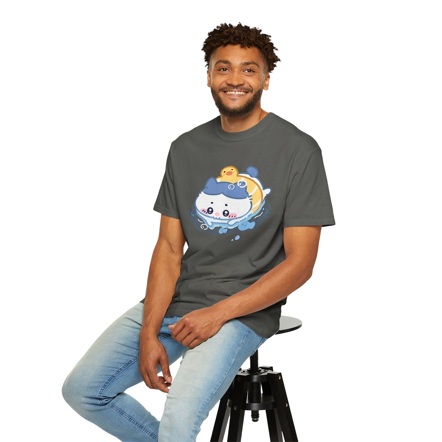 Cartoon Cute Meow Unisex T-Shirt