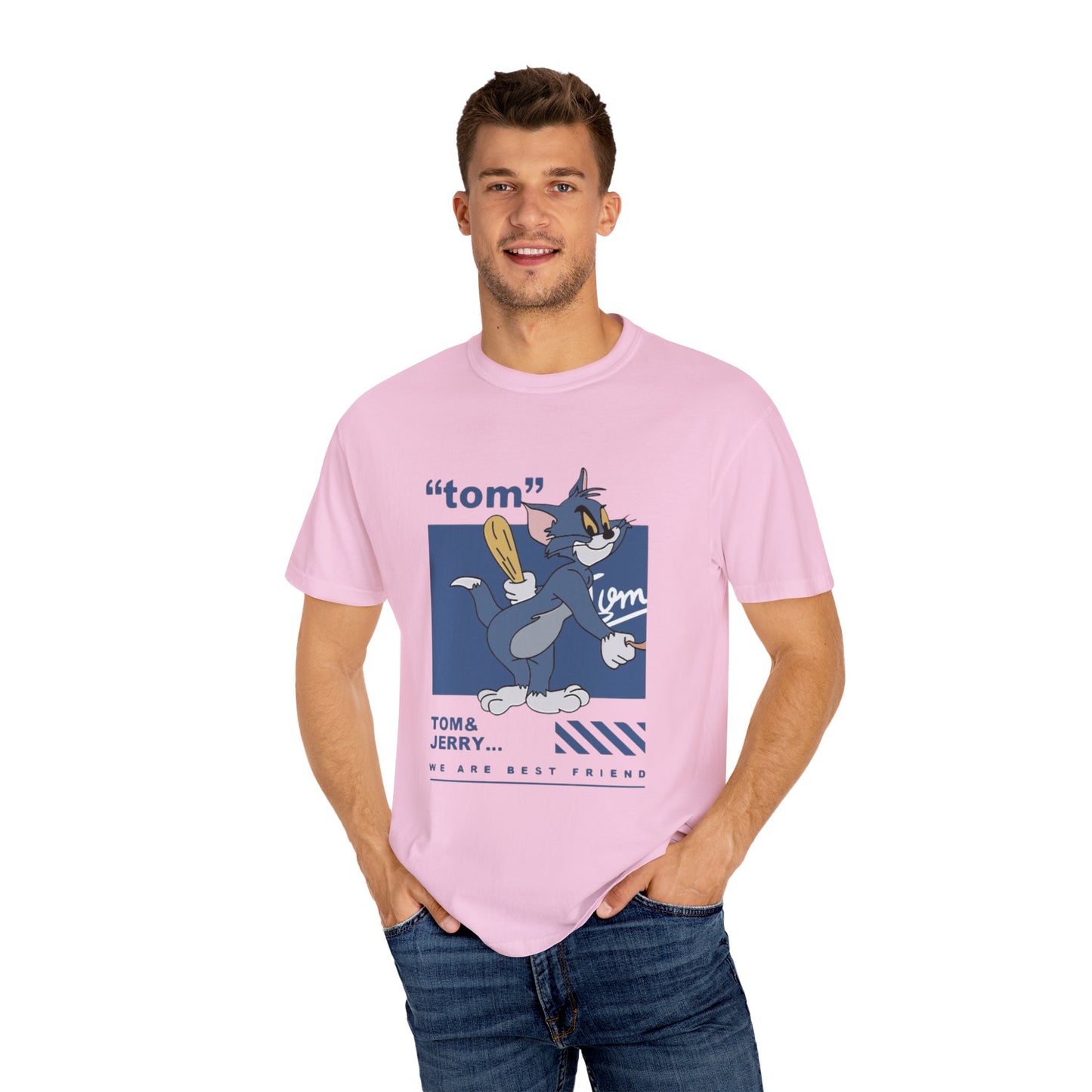 Cartoon Tom and Jerry Unisex T-Shirt