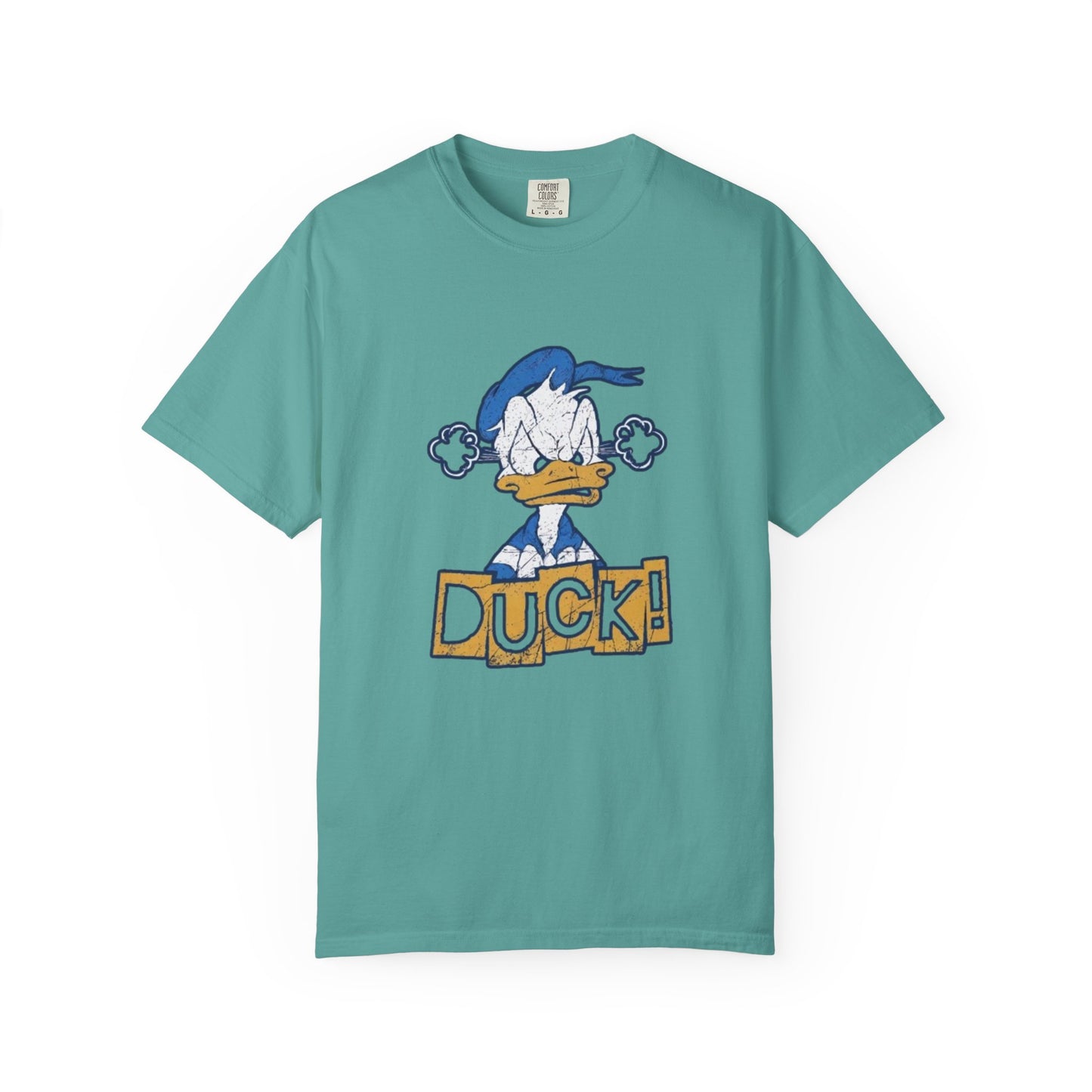 Cartoon Funny Duck Graphic T-Shirt