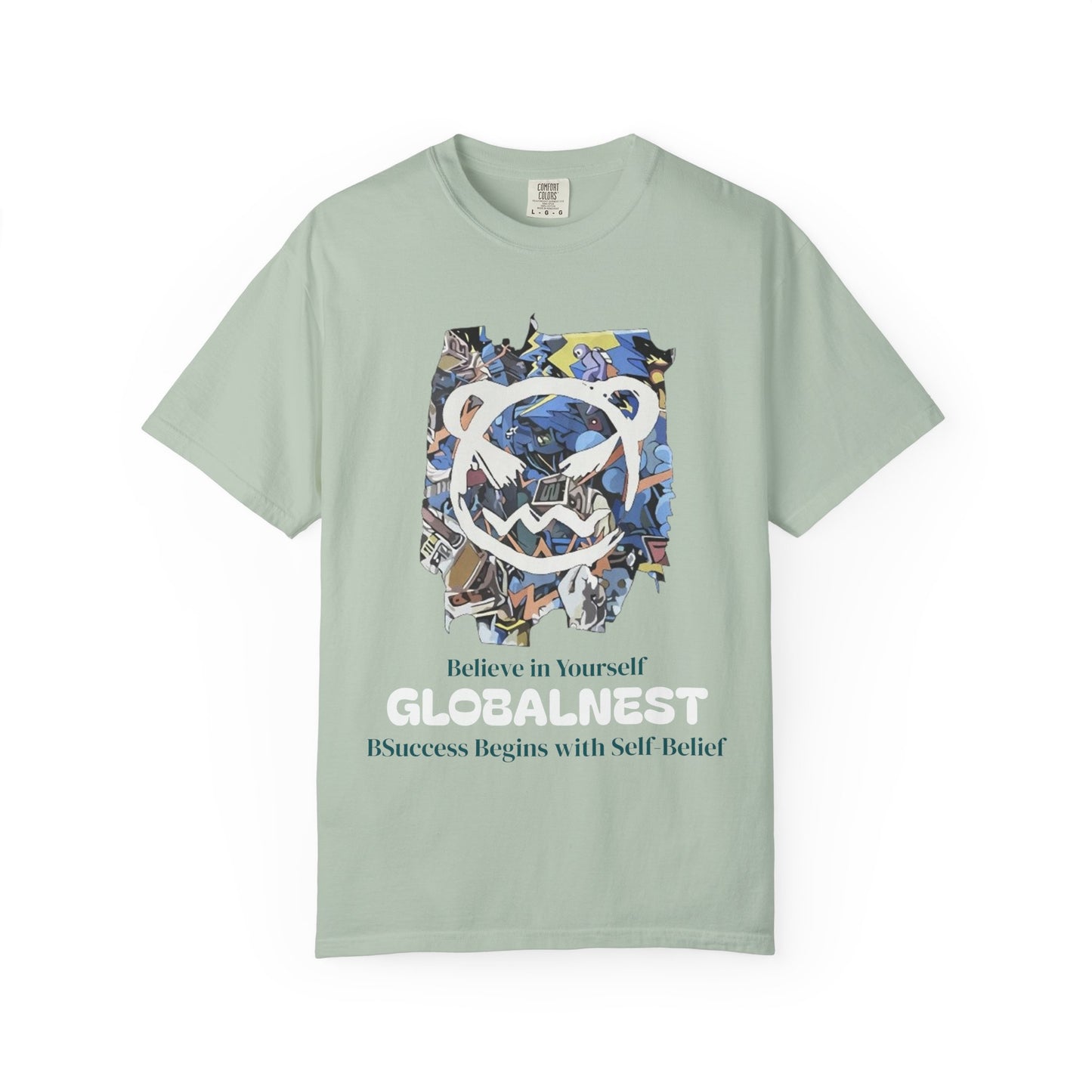 Cartoon Motivational Graphic T-shirt