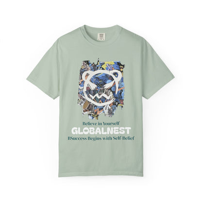 Cartoon Motivational Graphic T-shirt
