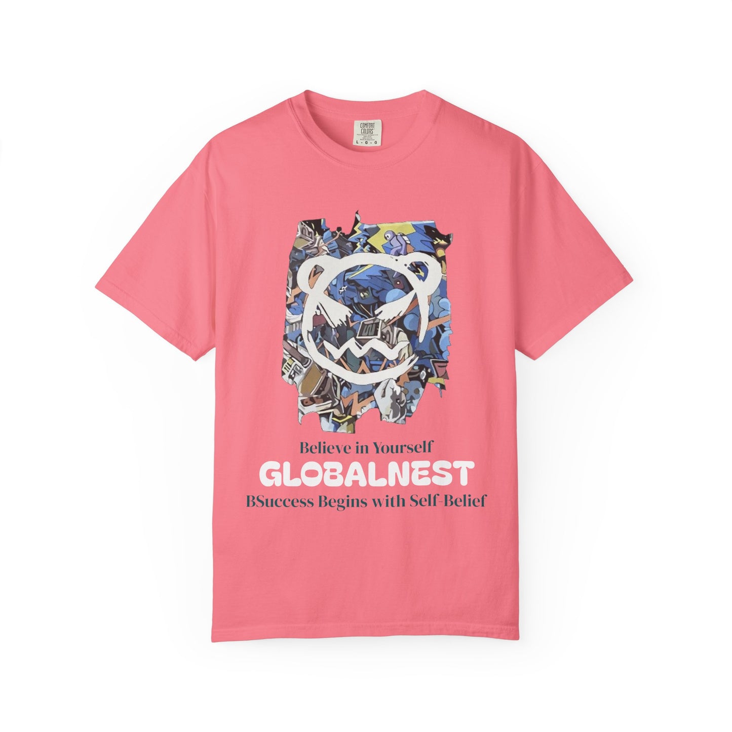 Cartoon Motivational Graphic T-shirt