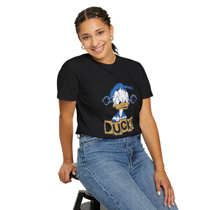 Cartoon Funny Duck Graphic T-Shirt