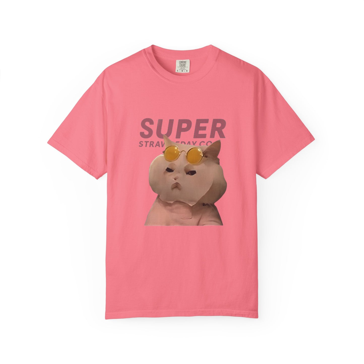Cartoon Funny Meow Unisex T-Shirt