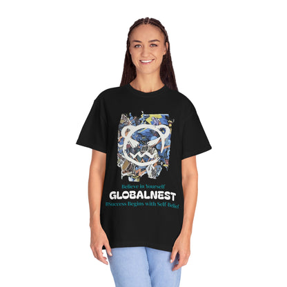 Cartoon Motivational Graphic T-shirt
