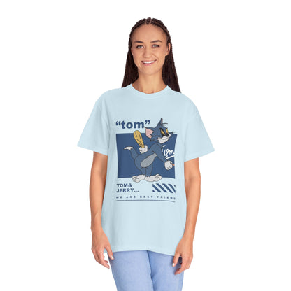 Cartoon Tom and Jerry Unisex T-Shirt