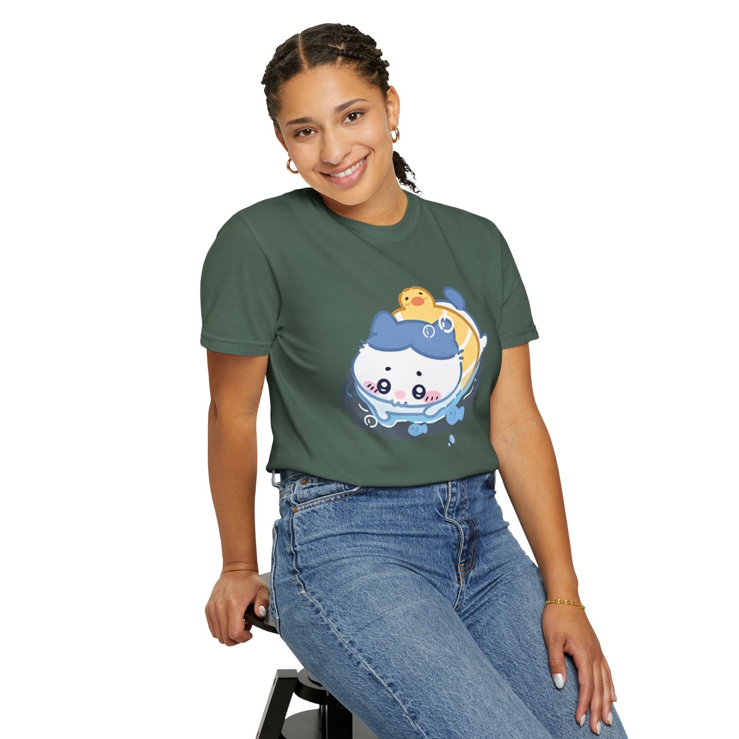 Cartoon Cute Meow Unisex T-Shirt