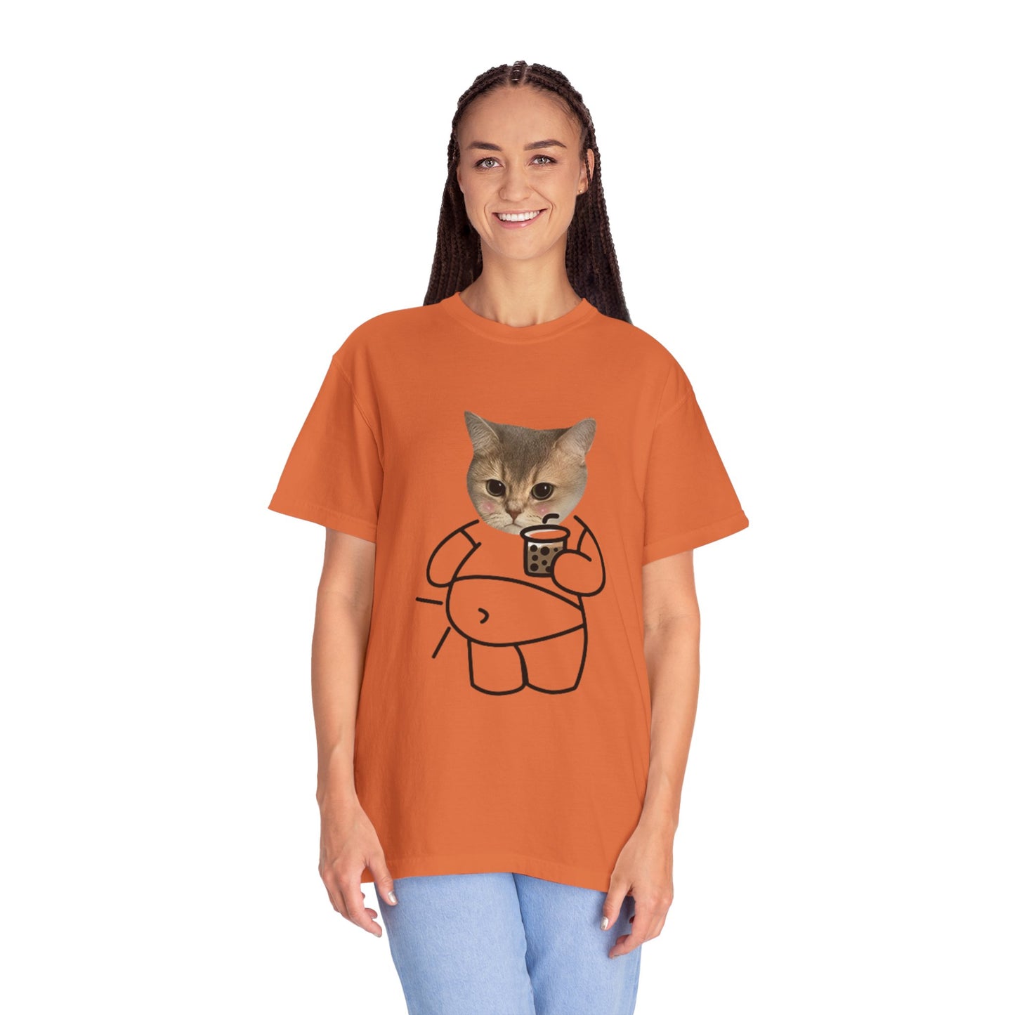 Cartoon Cute Cat Unisex T-Shirt
