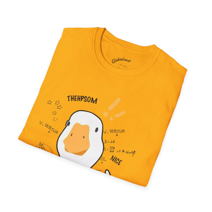 Cartoon Quirky Goose Unisex T-Shirt