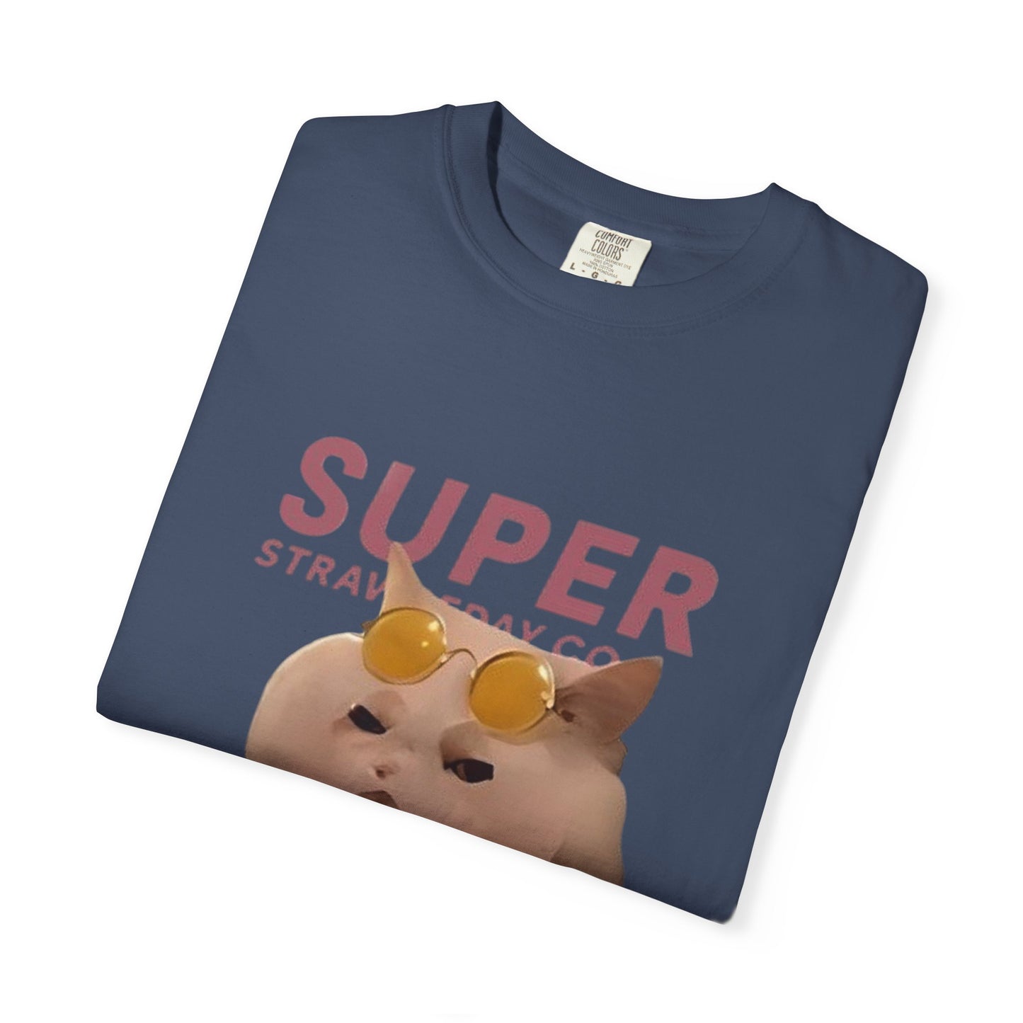 Cartoon Funny Meow Unisex T-Shirt