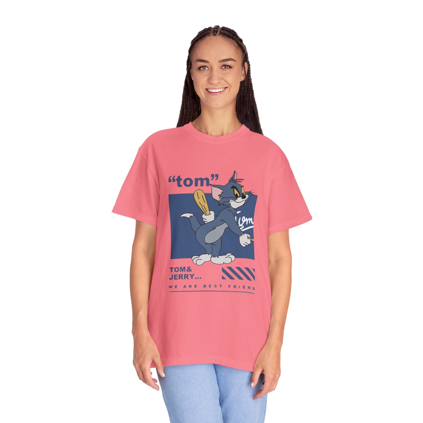 Cartoon Tom and Jerry Unisex T-Shirt