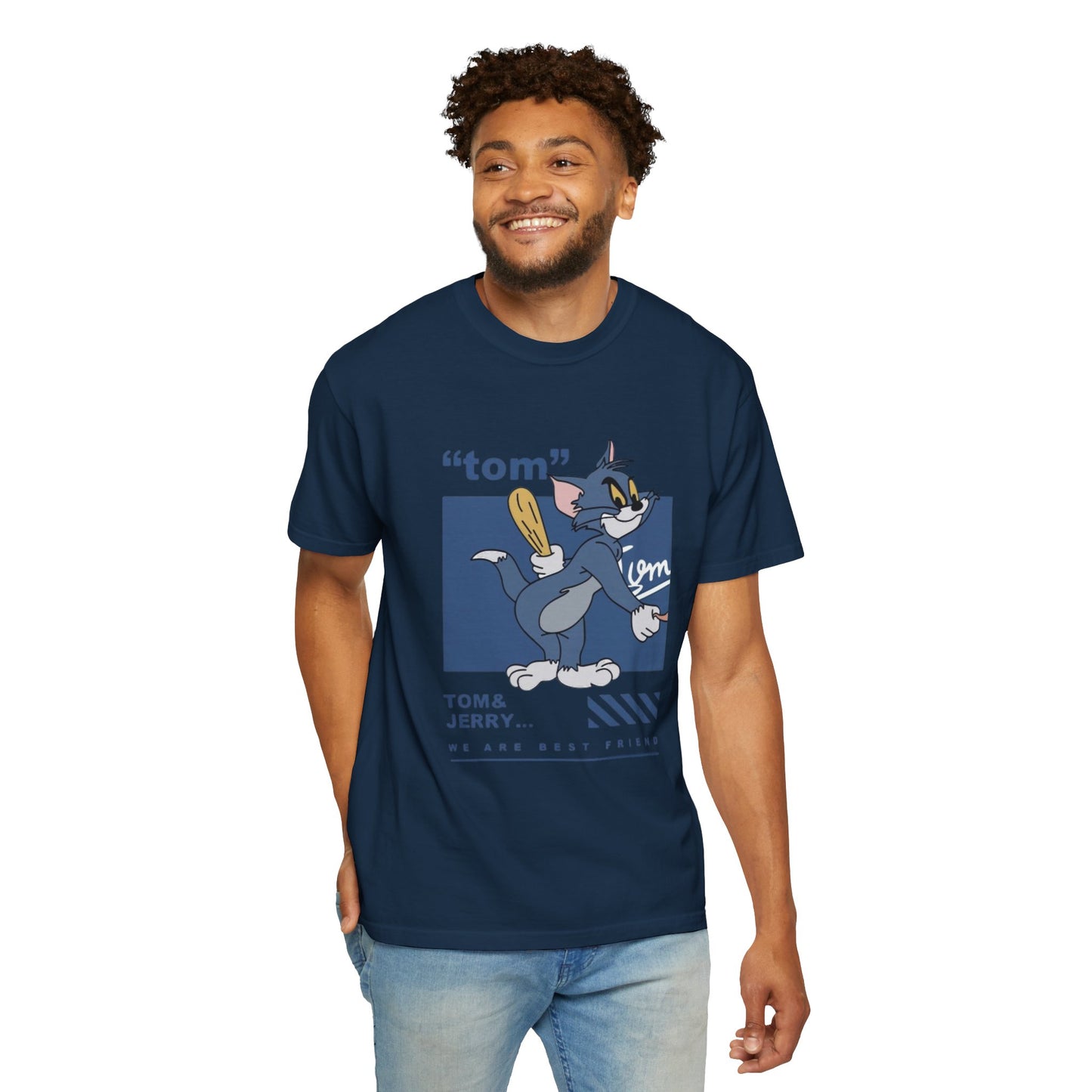 Cartoon Tom and Jerry Unisex T-Shirt
