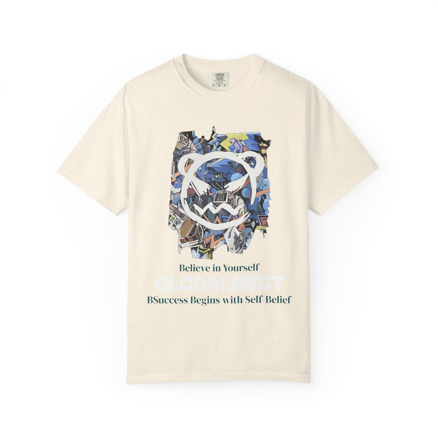 Cartoon Motivational Graphic T-shirt