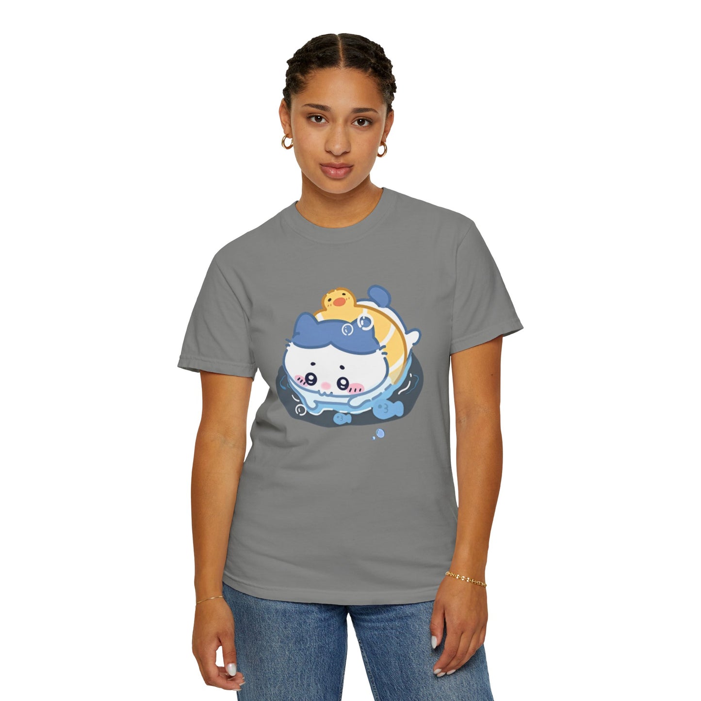 Cartoon Cute Meow Unisex T-Shirt