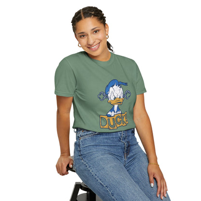 Cartoon Funny Duck Graphic T-Shirt