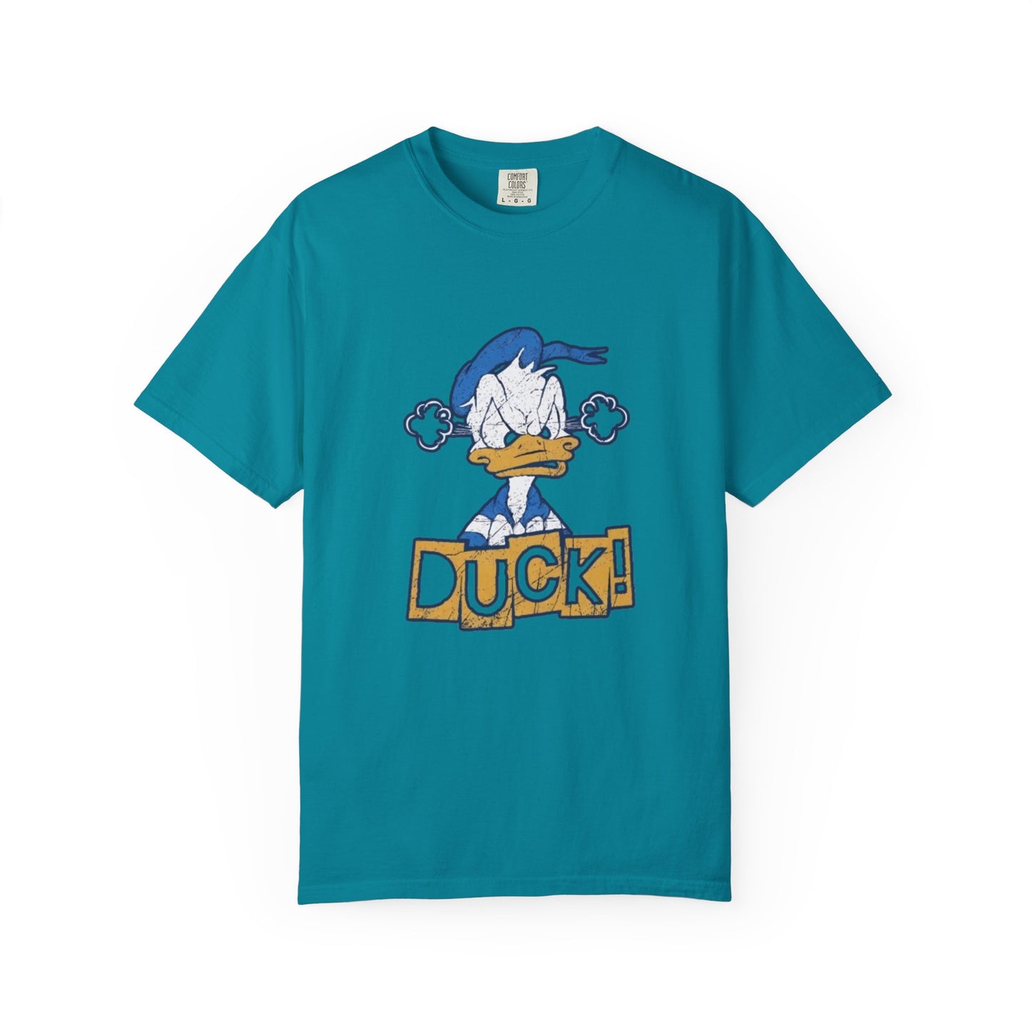 Cartoon Funny Duck Graphic T-Shirt