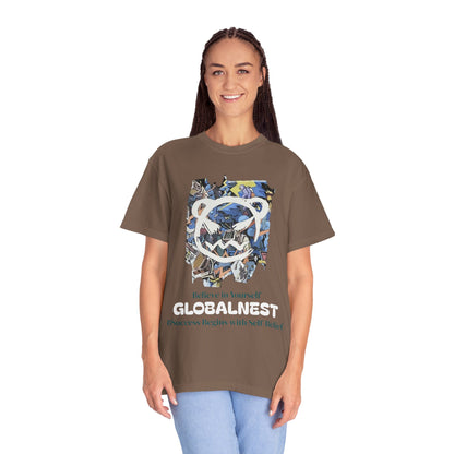 Cartoon Motivational Graphic T-shirt