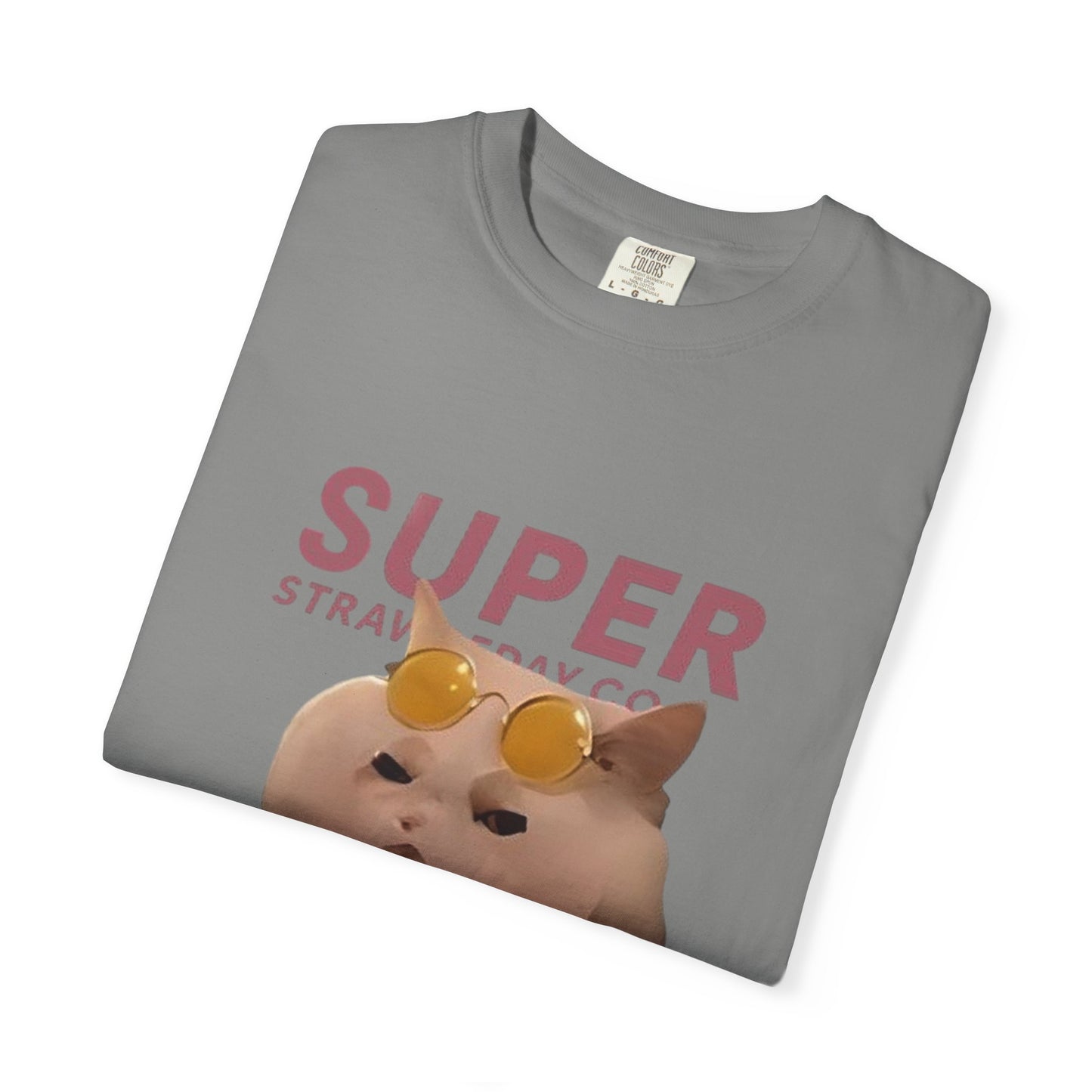 Cartoon Funny Meow Unisex T-Shirt