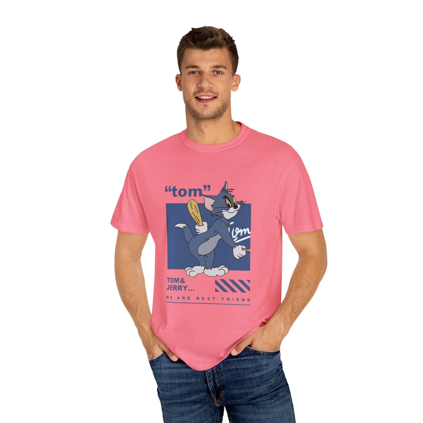 Cartoon Tom and Jerry Unisex T-Shirt