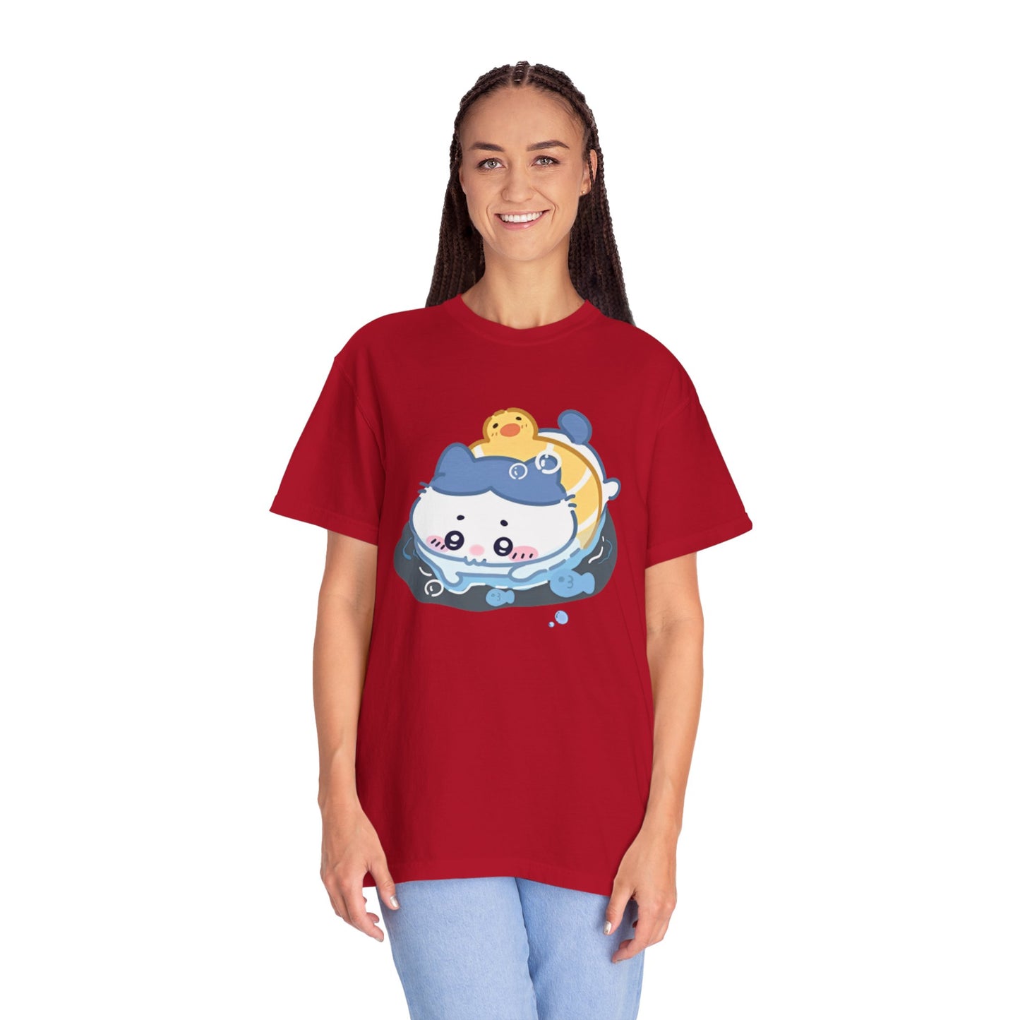 Cartoon Cute Meow Unisex T-Shirt