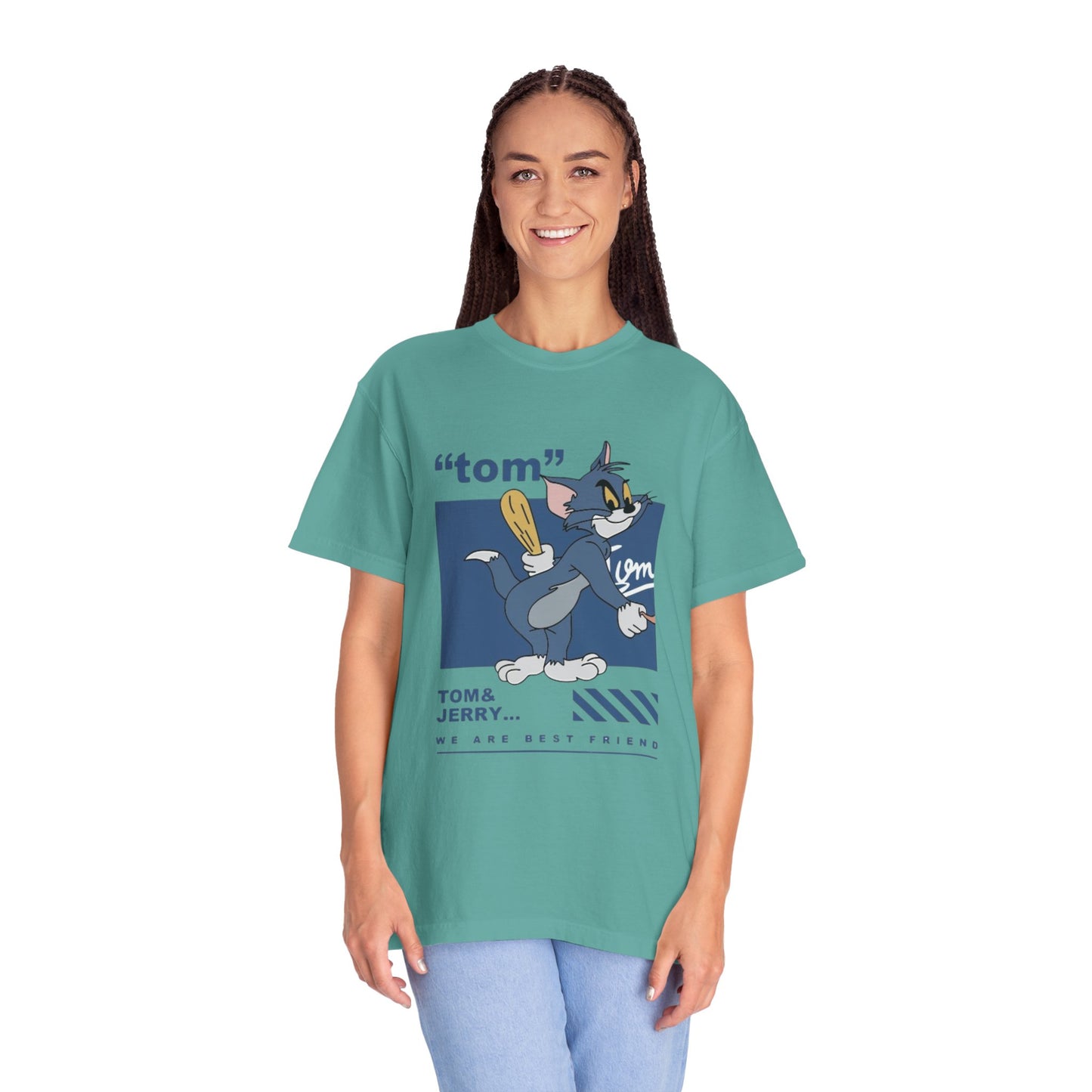 Cartoon Tom and Jerry Unisex T-Shirt