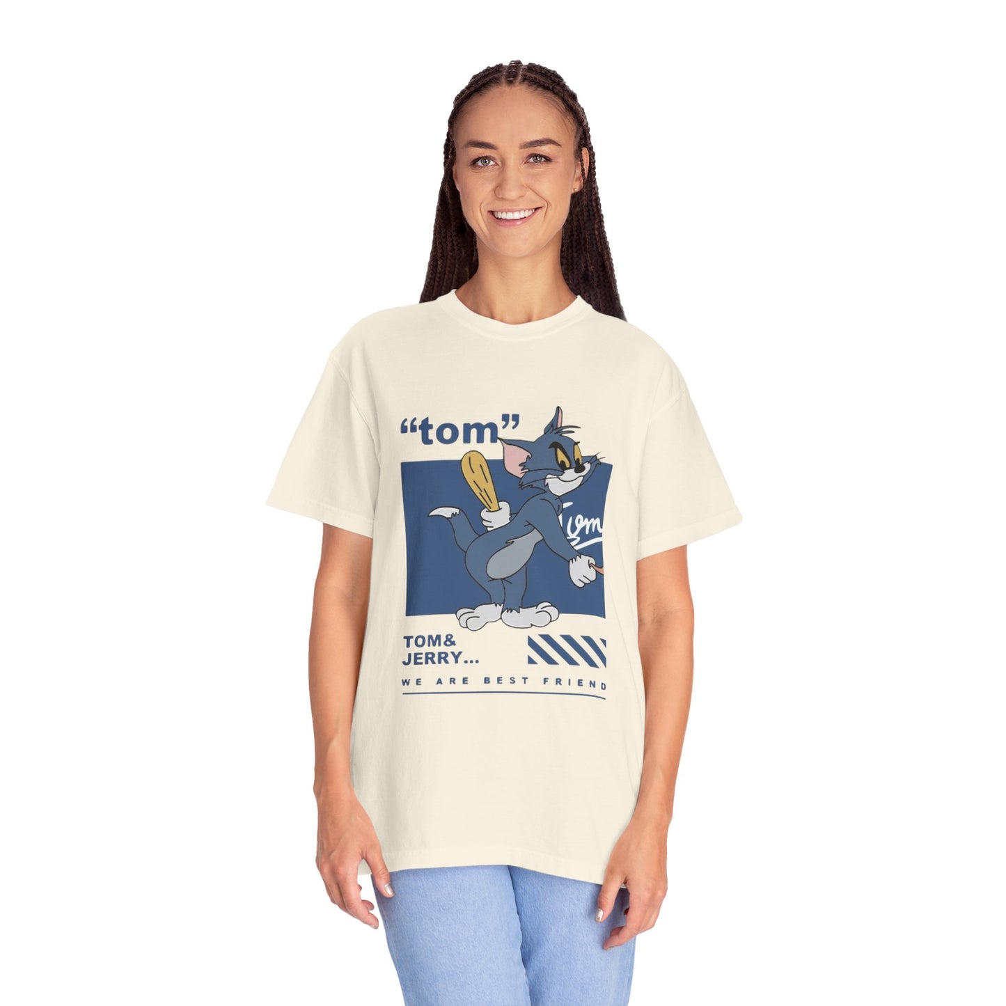 Cartoon Tom and Jerry Unisex T-Shirt