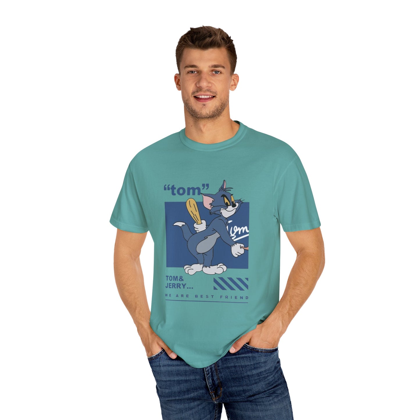 Cartoon Tom and Jerry Unisex T-Shirt