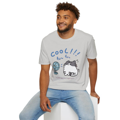 Cartoon Cool Cat Unisex T-Shirt