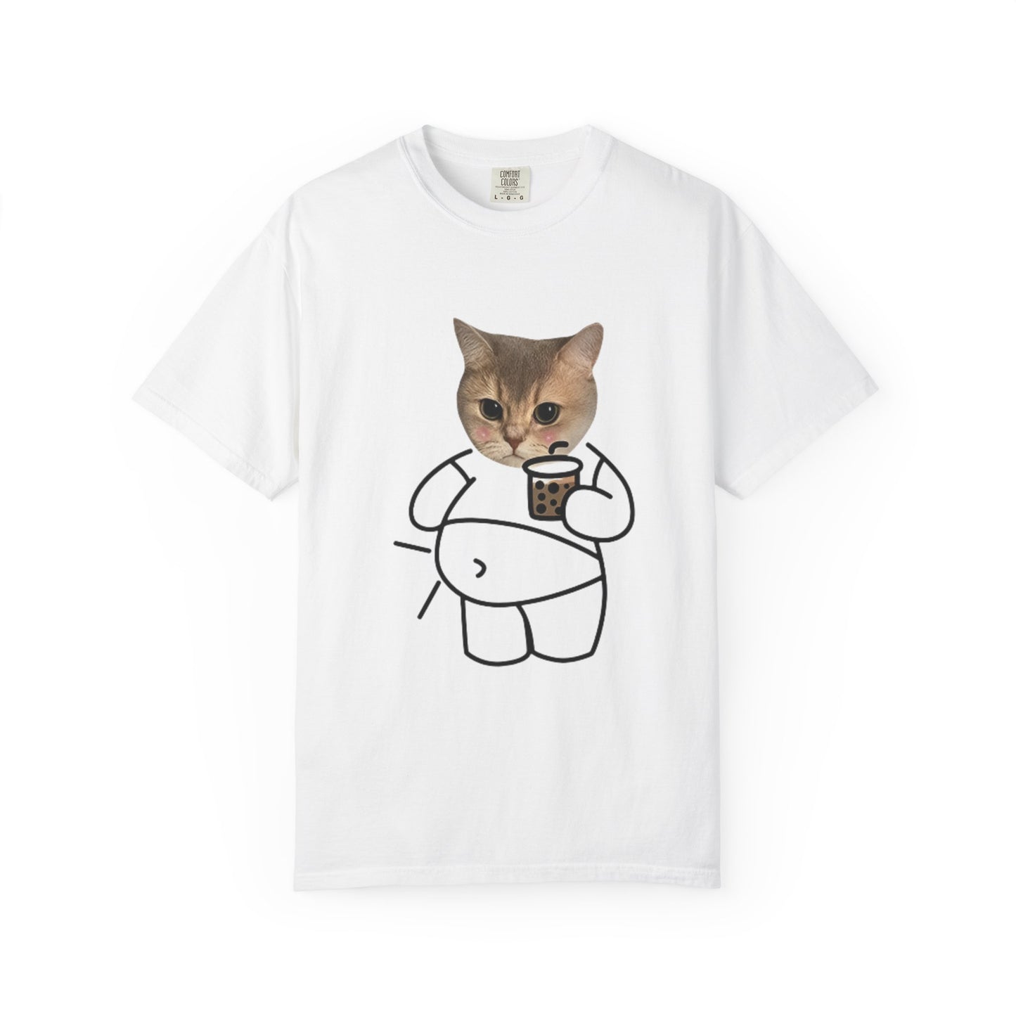 Cartoon Cute Cat Unisex T-Shirt