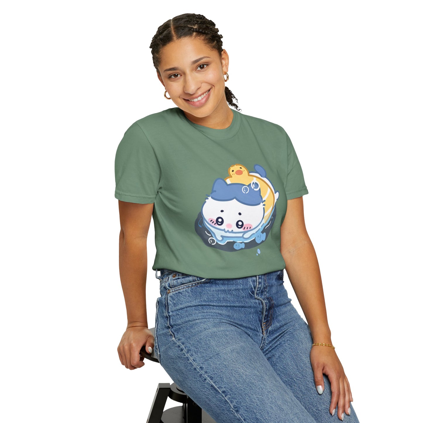 Cartoon Cute Meow Unisex T-Shirt