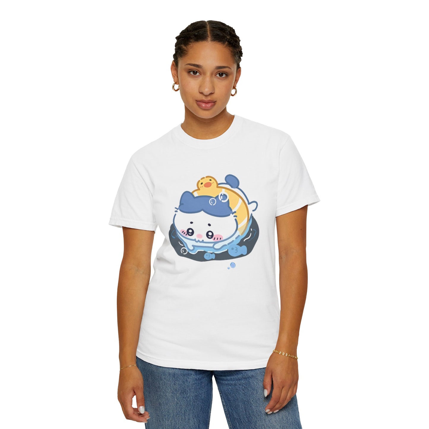 Cartoon Cute Meow Unisex T-Shirt