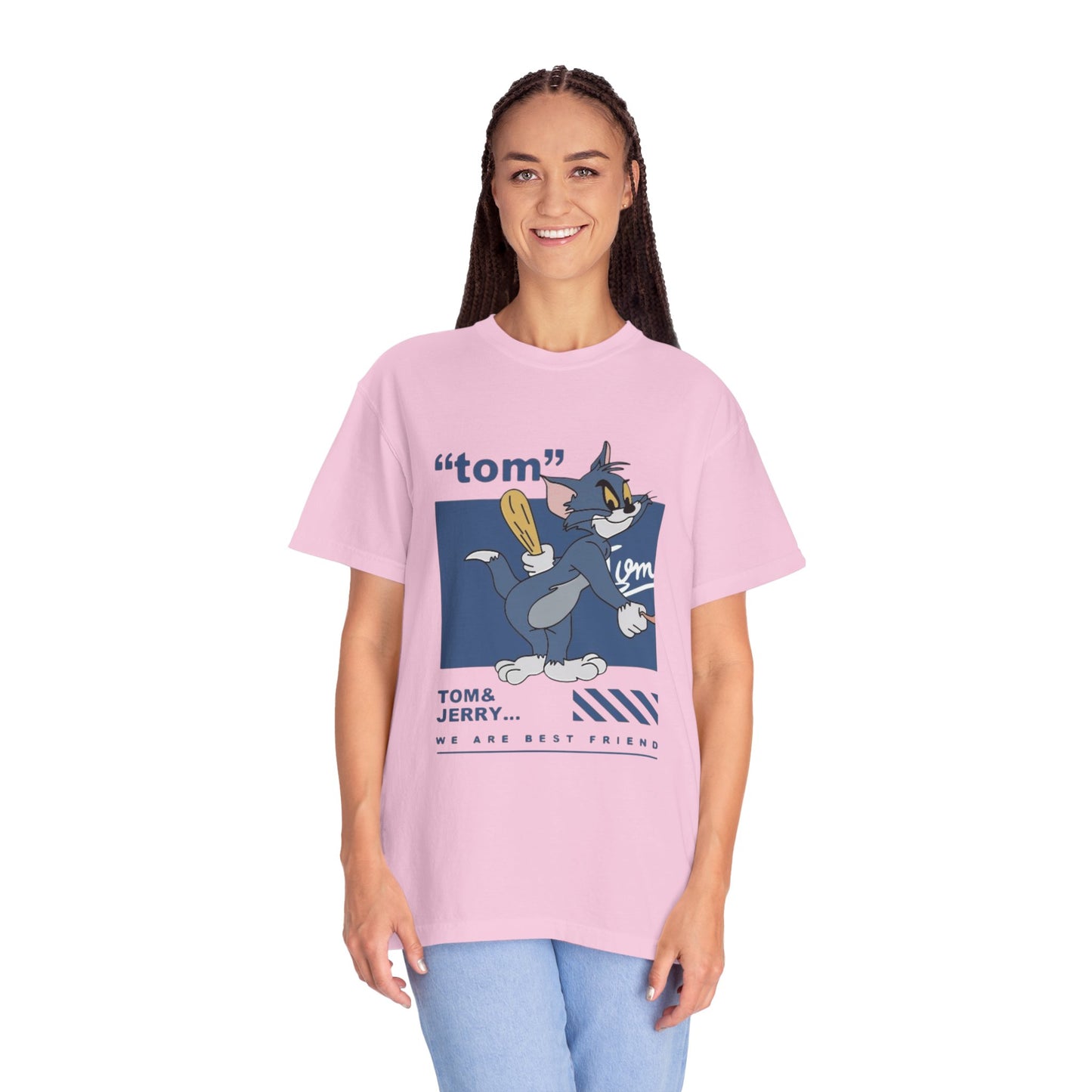 Cartoon Tom and Jerry Unisex T-Shirt