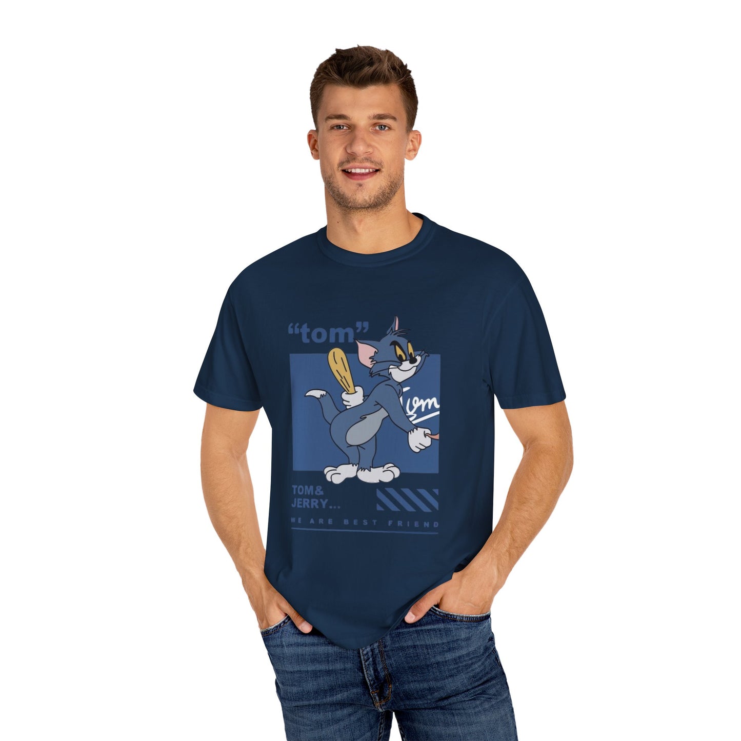Cartoon Tom and Jerry Unisex T-Shirt