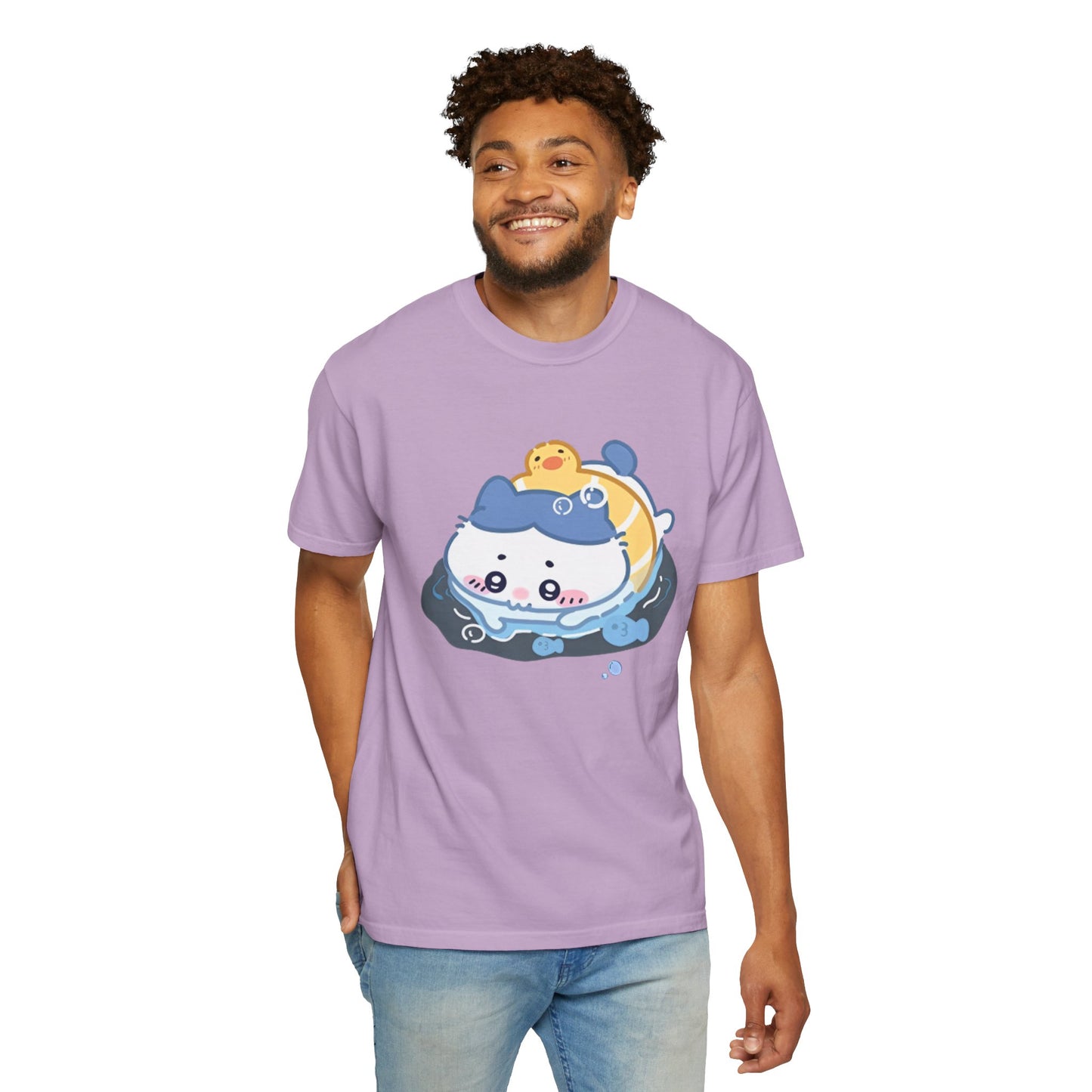 Cartoon Cute Meow Unisex T-Shirt