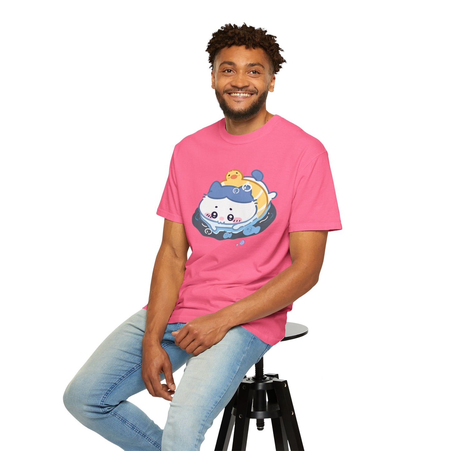 Cartoon Cute Meow Unisex T-Shirt