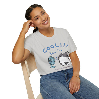 Cartoon Cool Cat Unisex T-Shirt