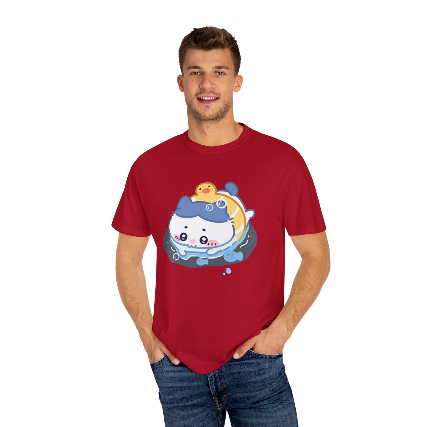 Cartoon Cute Meow Unisex T-Shirt
