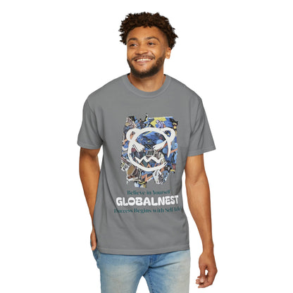 Cartoon Motivational Graphic T-shirt