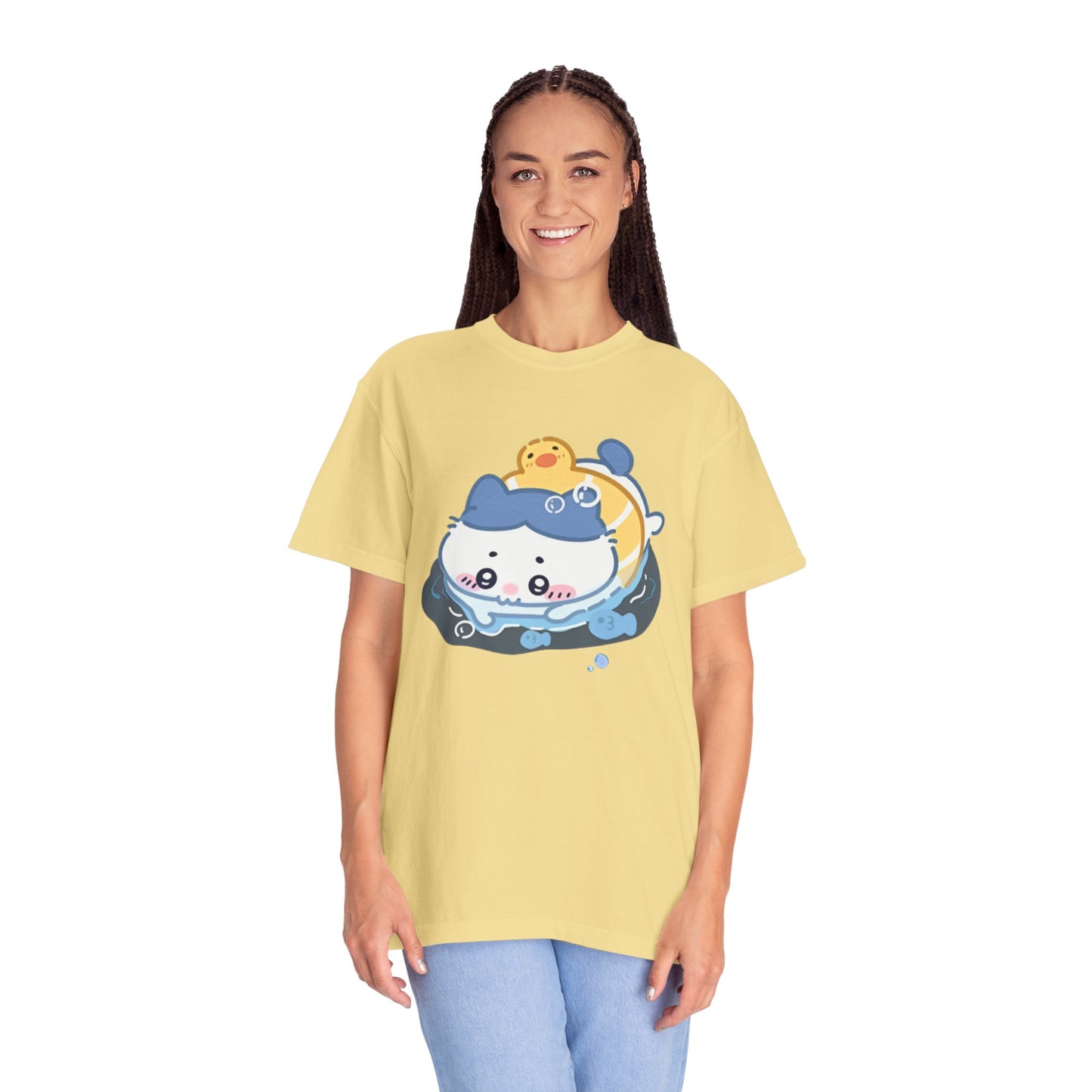 Cartoon Cute Meow Unisex T-Shirt
