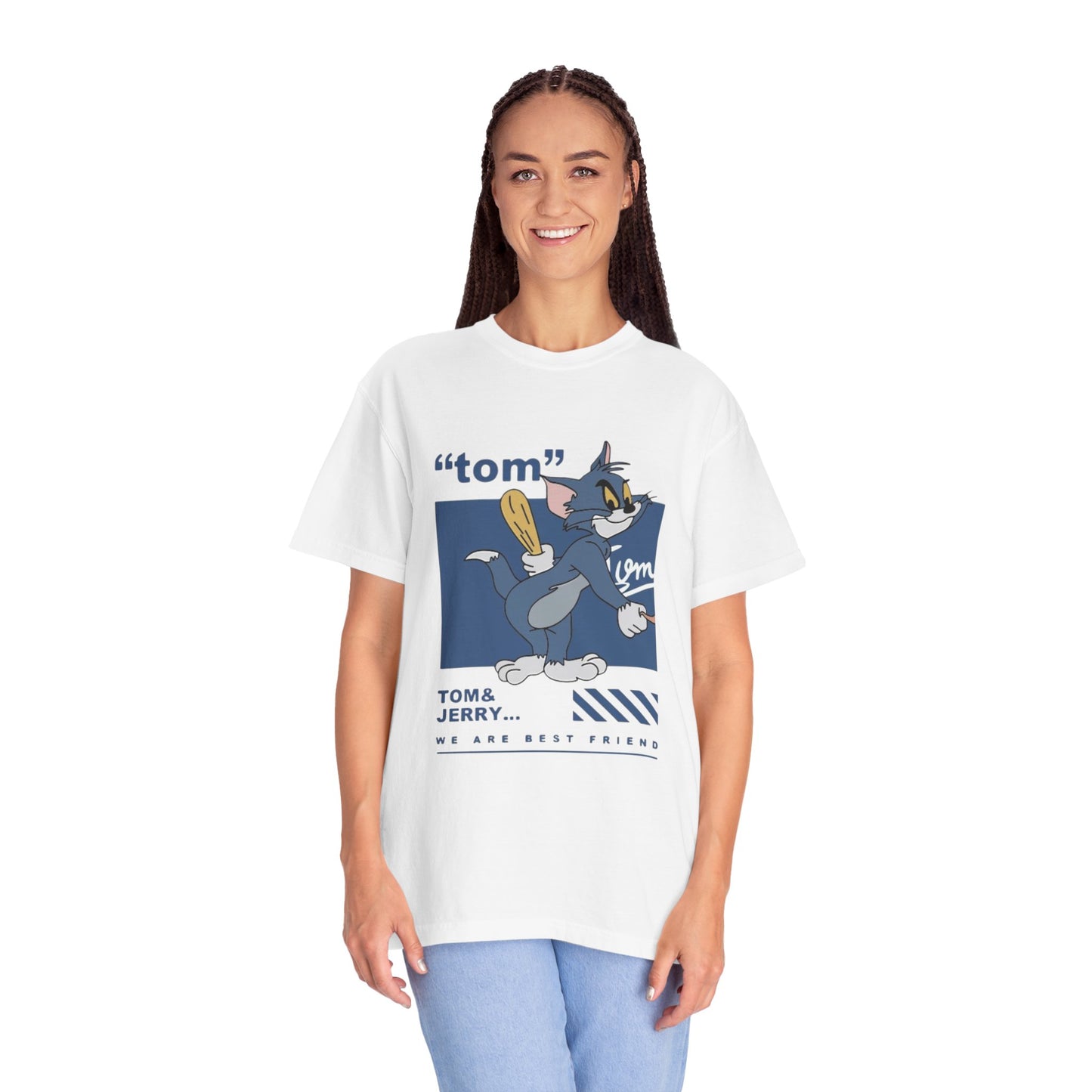 Cartoon Tom and Jerry Unisex T-Shirt