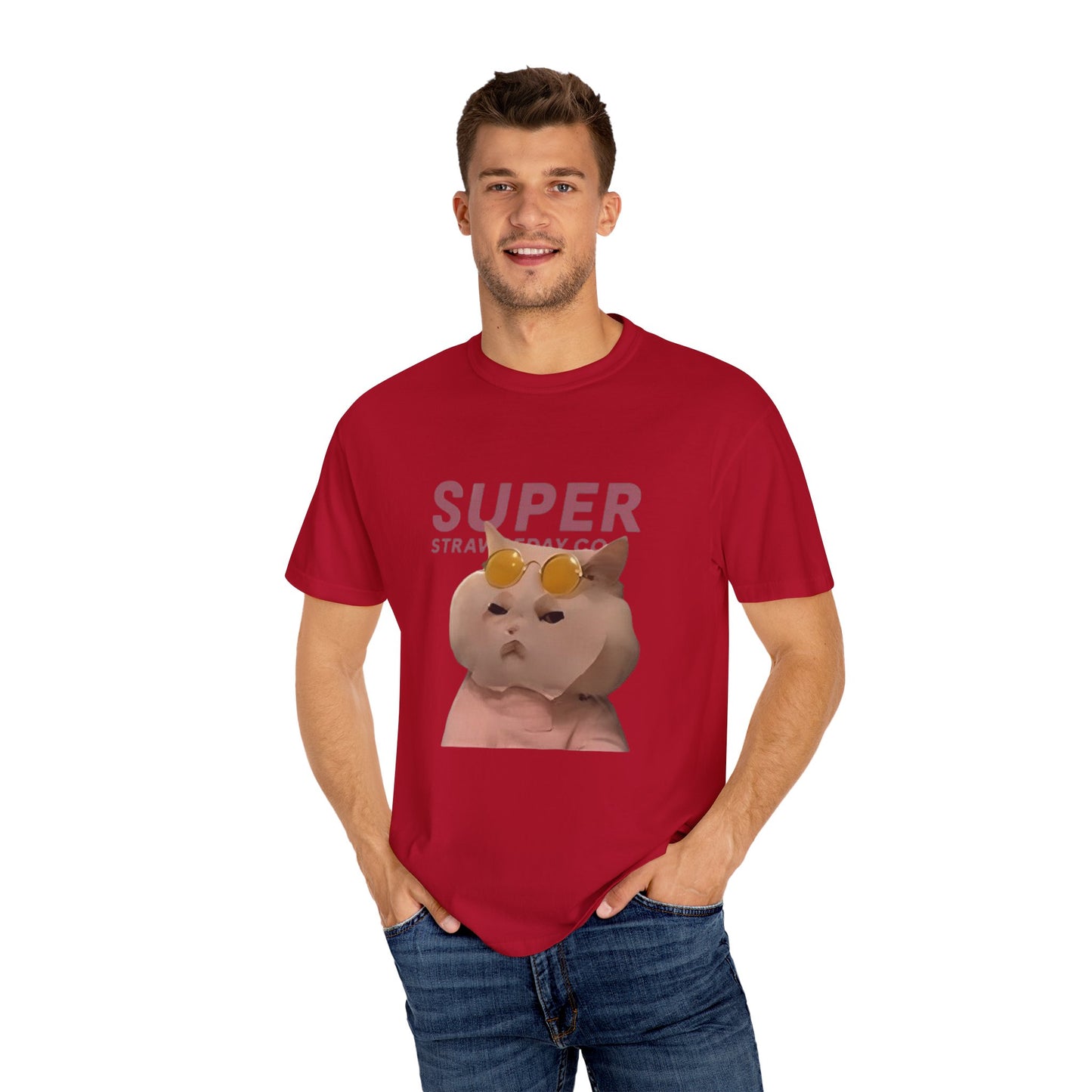 Cartoon Funny Meow Unisex T-Shirt