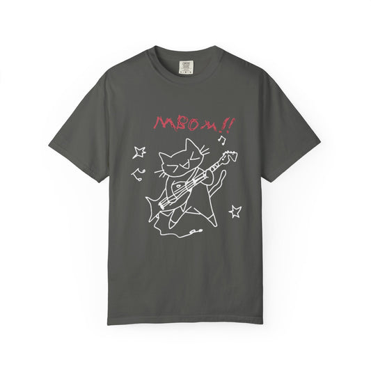 Cartoon Cat-play-guitar T-Shirt