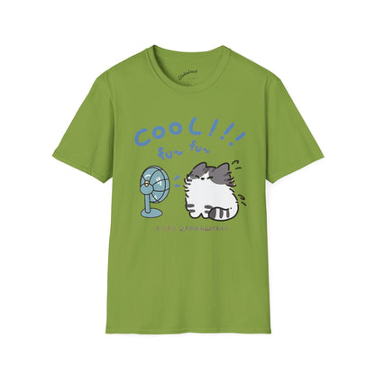 Cartoon Cool Cat Unisex T-Shirt