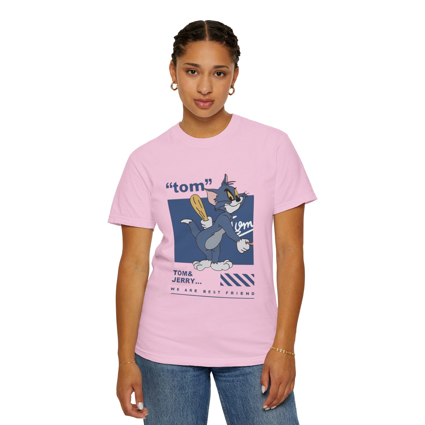 Cartoon Tom and Jerry Unisex T-Shirt