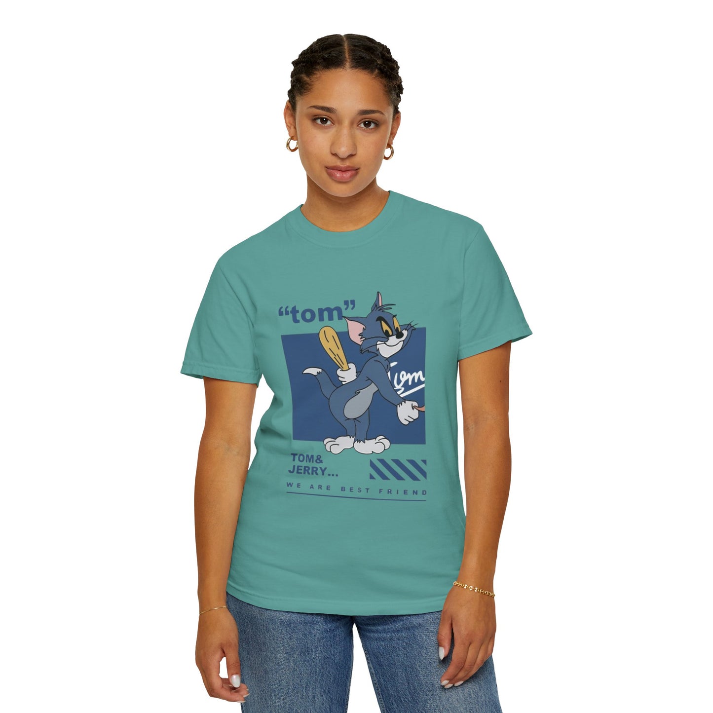 Cartoon Tom and Jerry Unisex T-Shirt