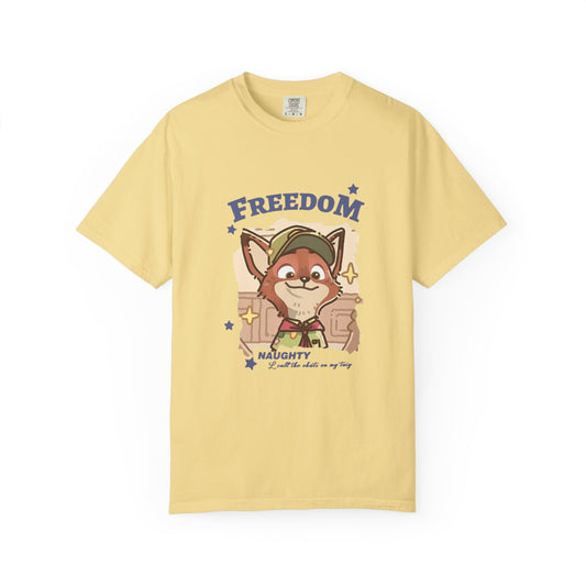 Cartoon Freedom Naughty T-Shirt