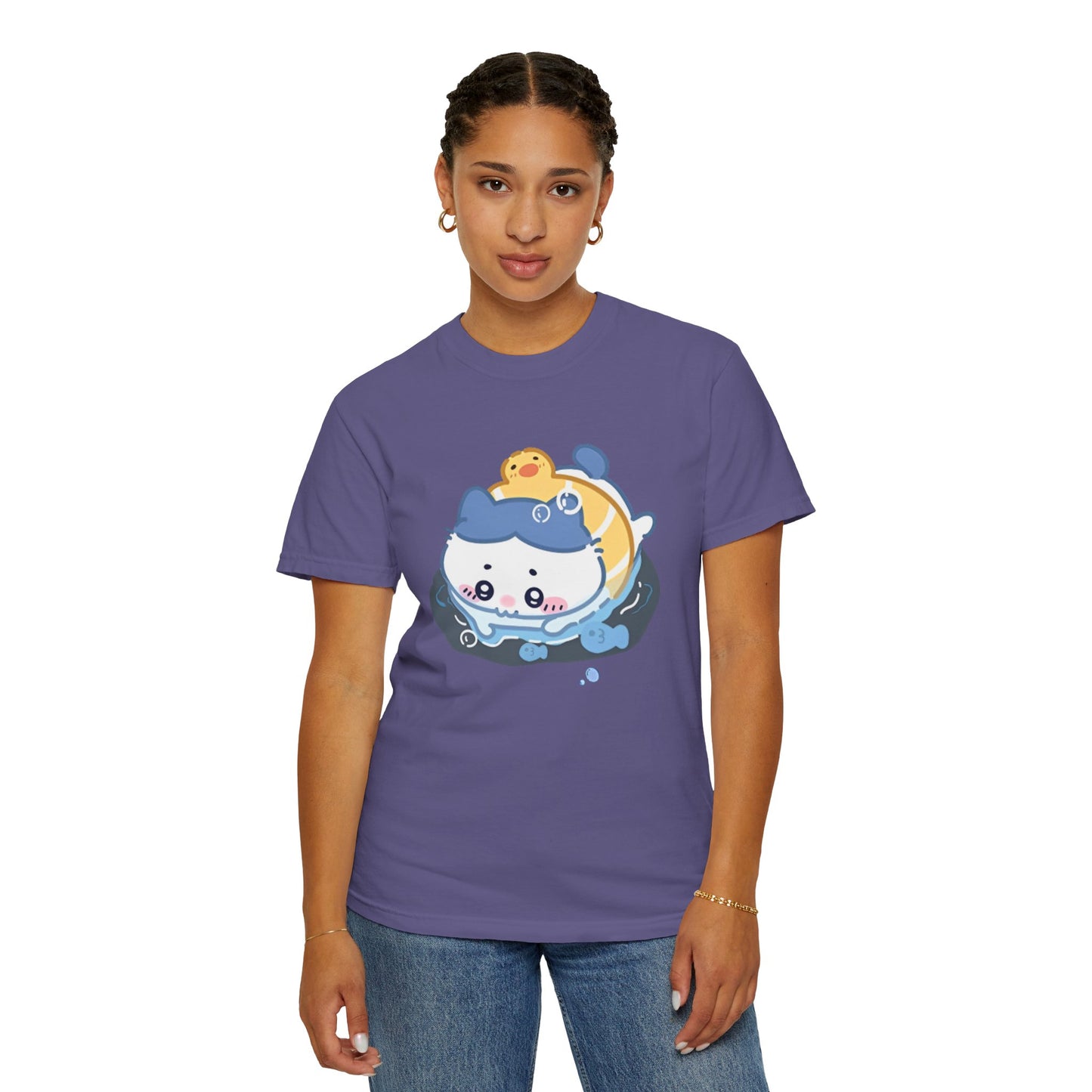 Cartoon Cute Meow Unisex T-Shirt