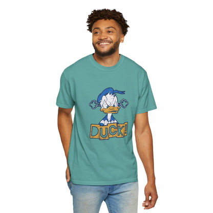 Cartoon Funny Duck Graphic T-Shirt